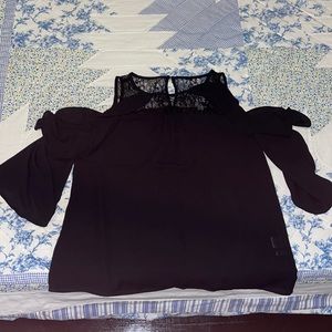 Never worn: Black dress top